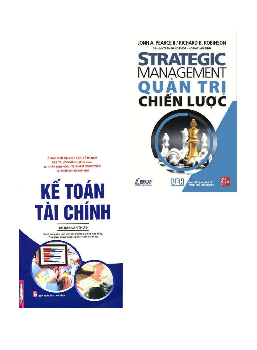 Combo Kế Toán Tài Chính + Quản Trị Chiến Lược (Bộ 2 Cuốn) _KT