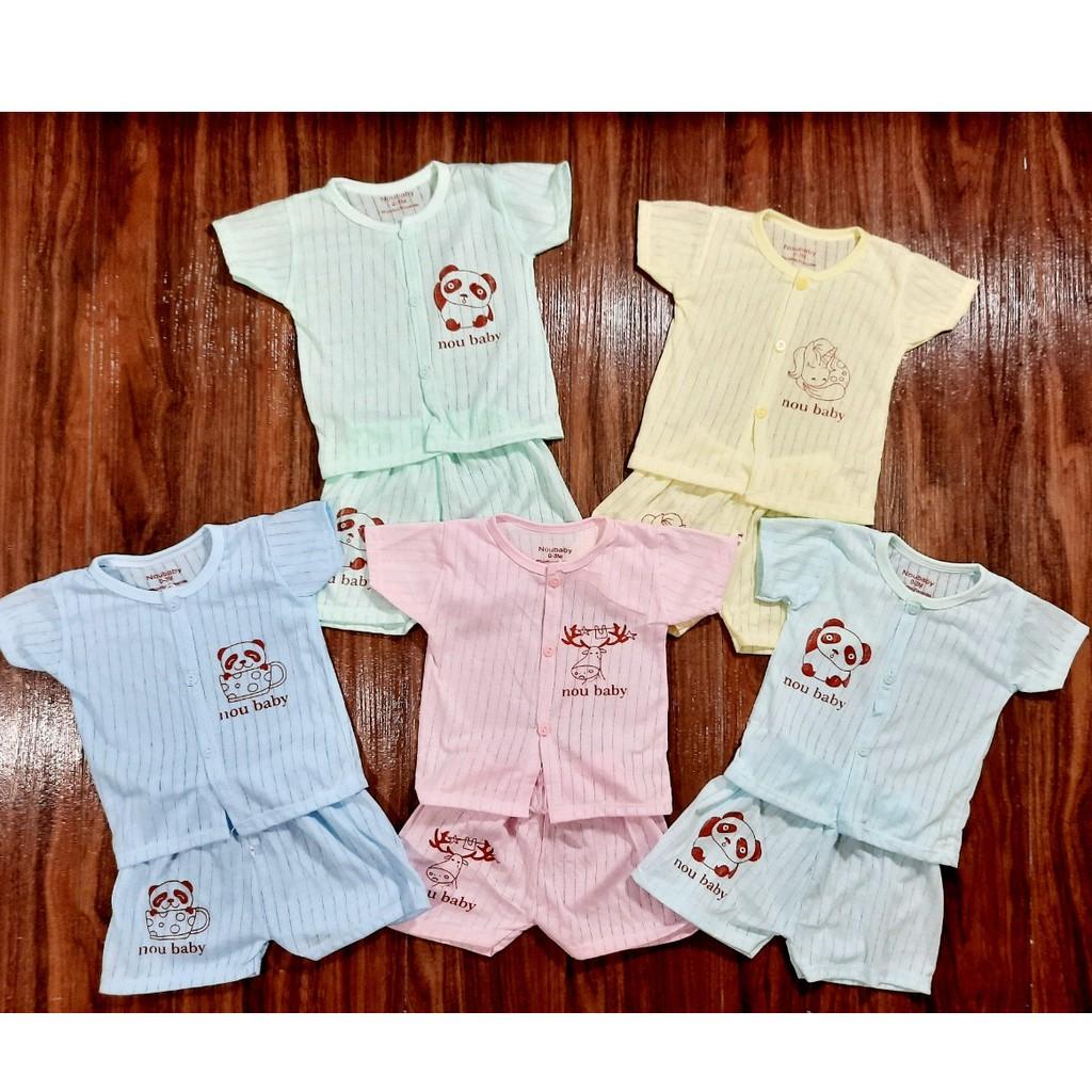 Bộ cotton giấy cho bé 0-15 tháng tuổi- BNN