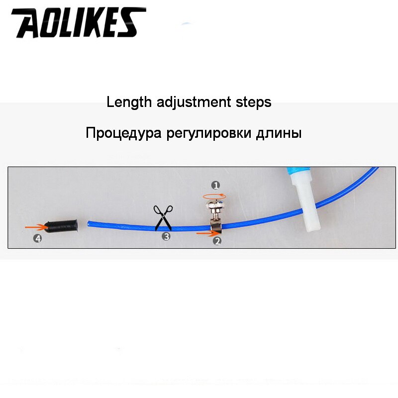 Dây nhảy thể dục lõi thép AOLIKES A-3201 Sport Jump Rope