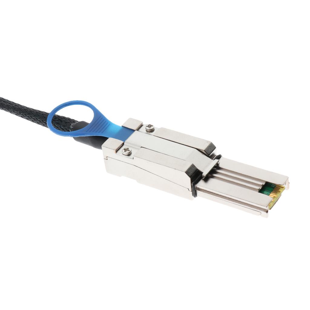 Mini SAS 26pin To 4X SATA Hard Drive Adapter Cable Cord 30AGW