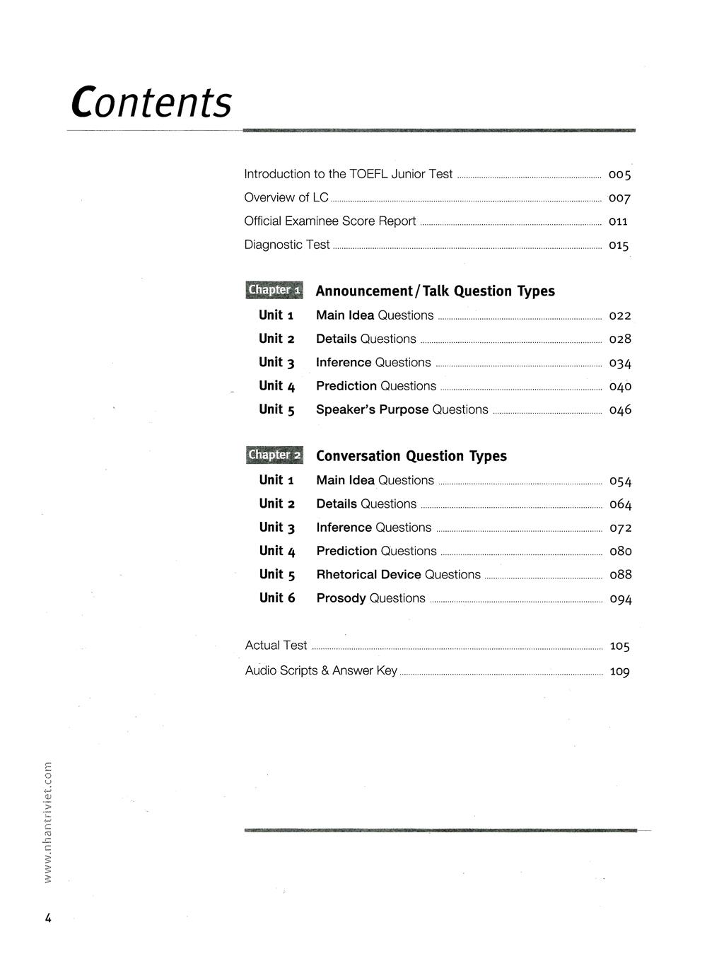 Master TOEFL Junior Cefr Level Advanced B2 (Kèm CD)
