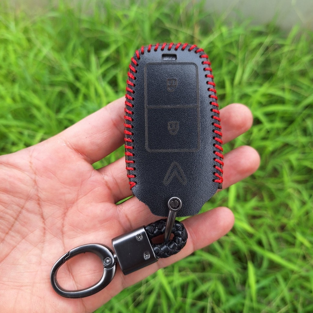Bao Da Chìa Khóa Vinfast VF3, Ốp Chìa Khóa Vinfast Vf3, Bọc Chìa Khóa Vinfast Vf3 Da Bò Thật bảo hành 2 năm