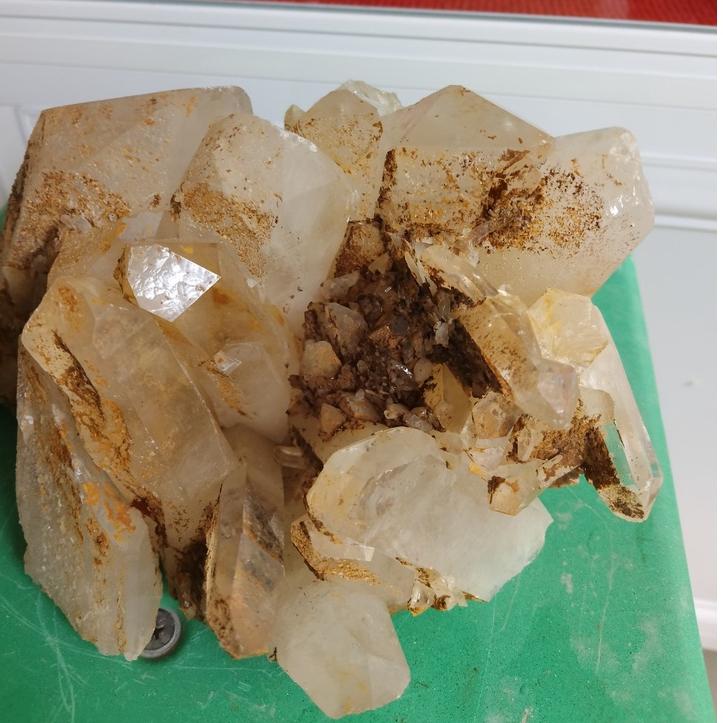 Thach Anh Trắng Tinh Thể Tự Nhiên, Đá Mang Năng Lương Tích Cực - Đá Phong Thủy Chiêu Tài Dùng Sưu Tầm