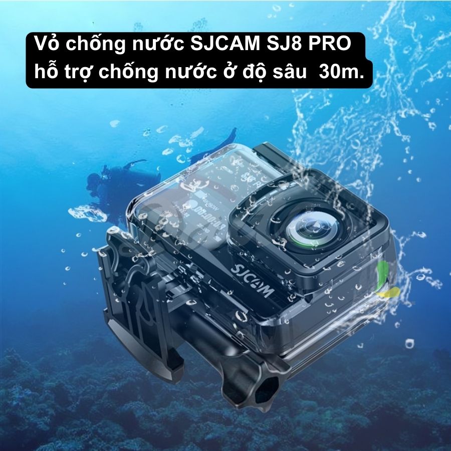 Camera Hành Trình Sjcam SJ8 Pro 4K Wifi - Hàng Chính Hãng