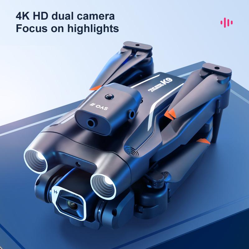 K9 Pro Mini DRONE 4K Trở ngại chuyên nghiệp Tránh tránh quad bằng máy ảnh DRON DRON FLOW RC DRONE ĐÁ