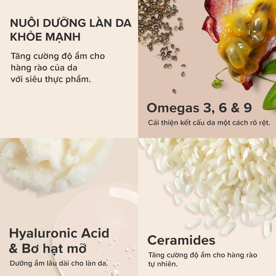 Serum dưỡng da chứa Omega chống lão hóa cho da Omega + Complex