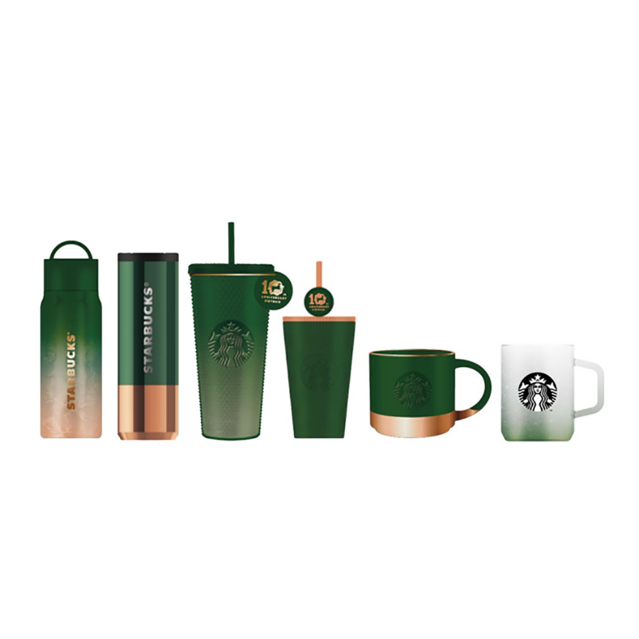 Bình Starbucks 16Oz Lyndon Green