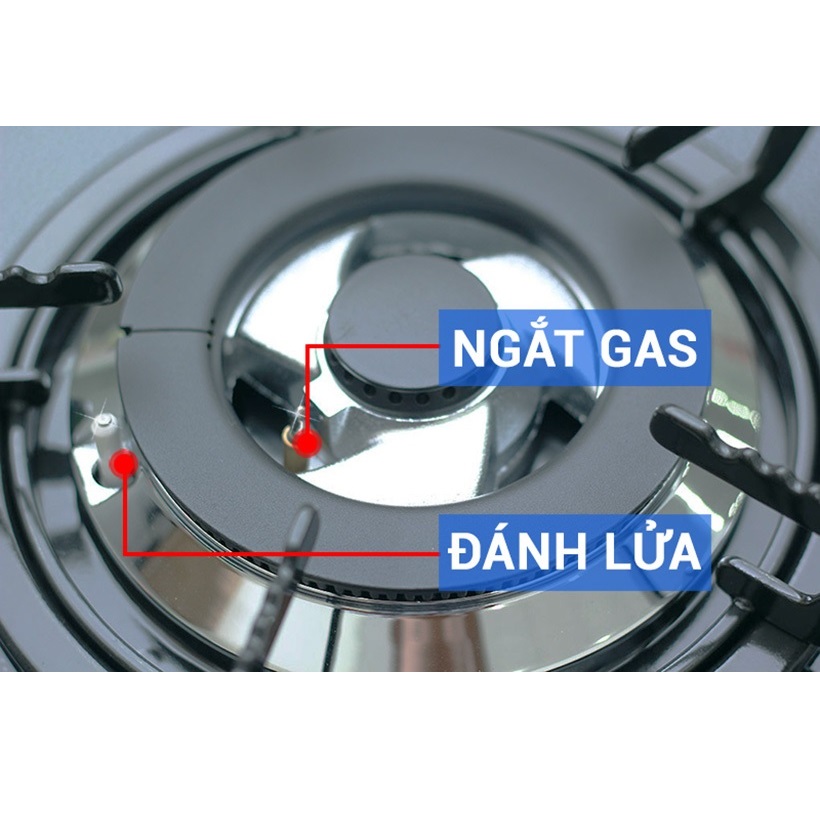Bếp gas âm Rinnai RVB-2BG(F)N, Chén đồng có đầu hâm, Ngắt gas tự động - Hàng chính hãng