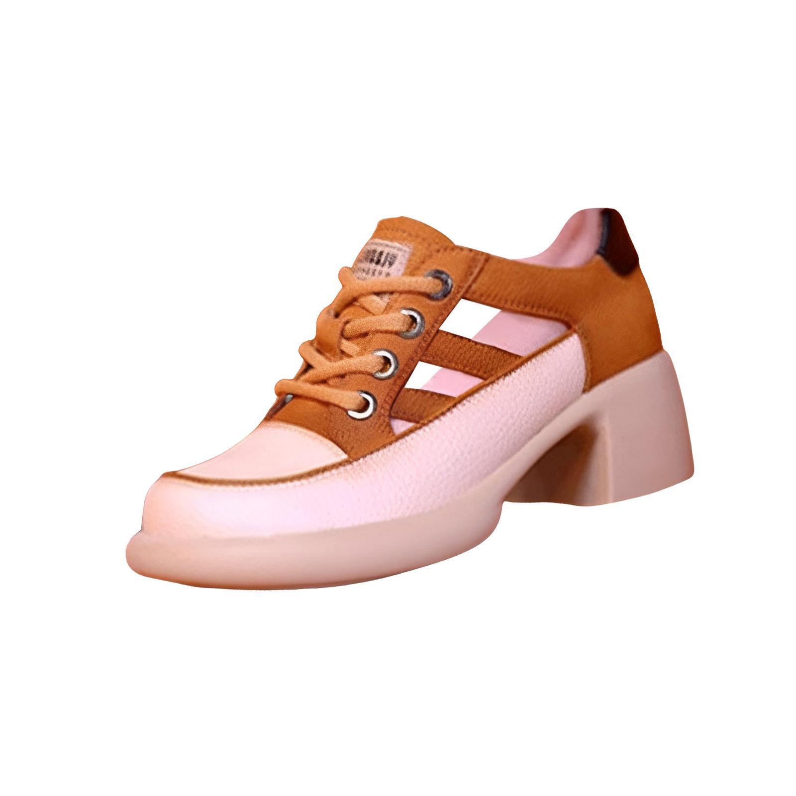 Women Heeled Sandals Closed Toe Comfortable Summer Unique Block Heel Sandals