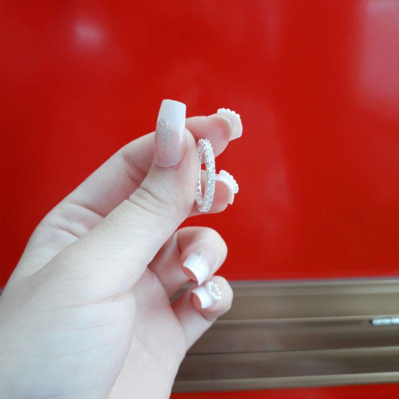 Nhẫn bạc full hột nhỏ YN JEWELRY