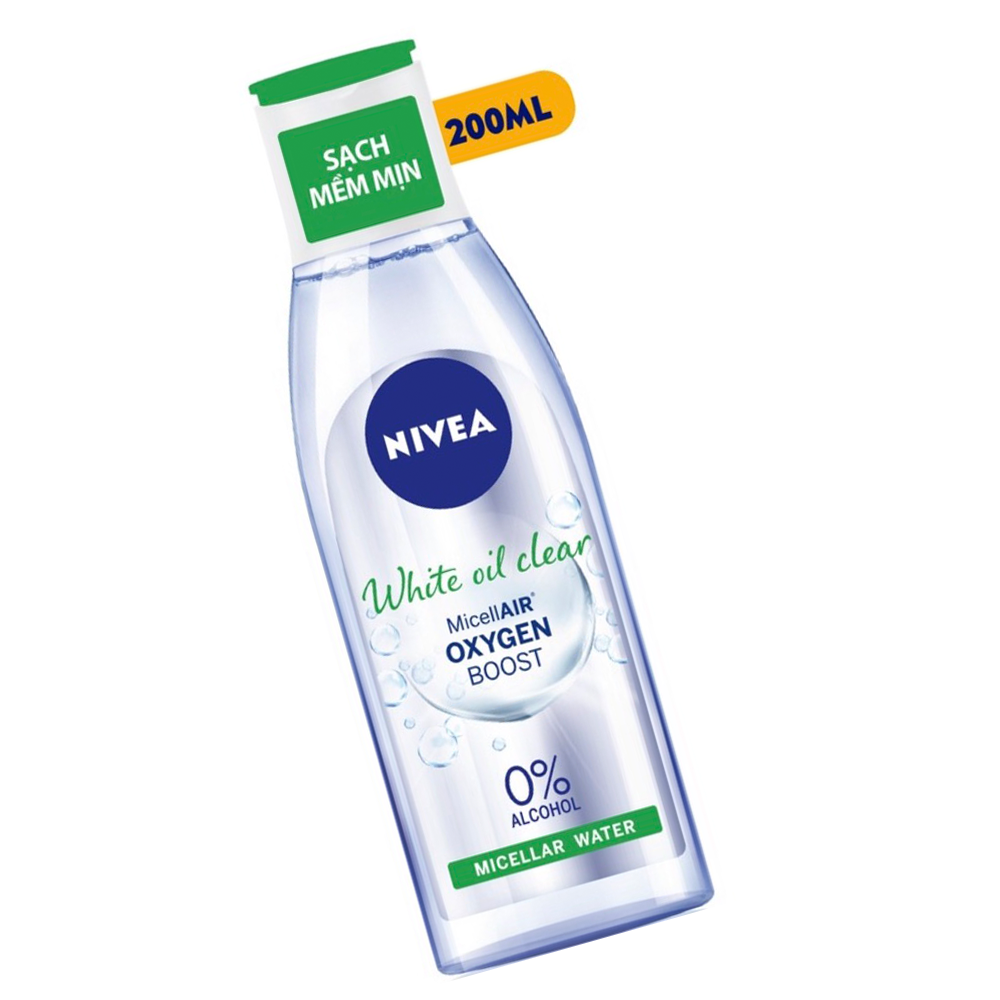 Nước Tẩy Trang Giúp Kiểm Soát Nhờn Và Mụn Nivea Make Up Clear 200ml - 86609