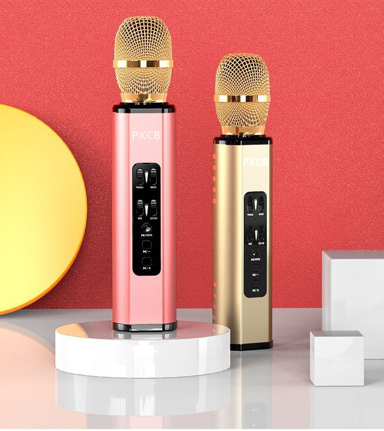 Micro Bluetooth không dây Karaoke hút âm siêu nhẹ EDR  Hàng Chính Hãng