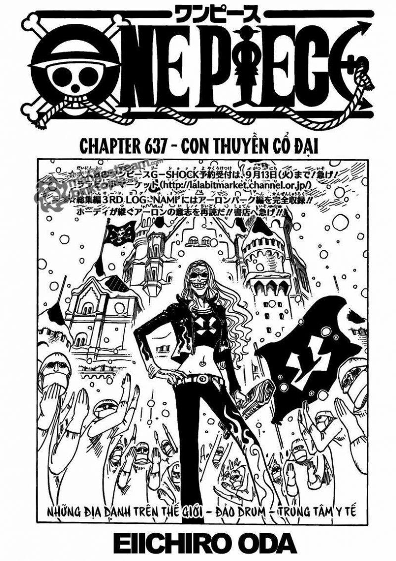 đảo hải tặc - one piece chapter 637 1