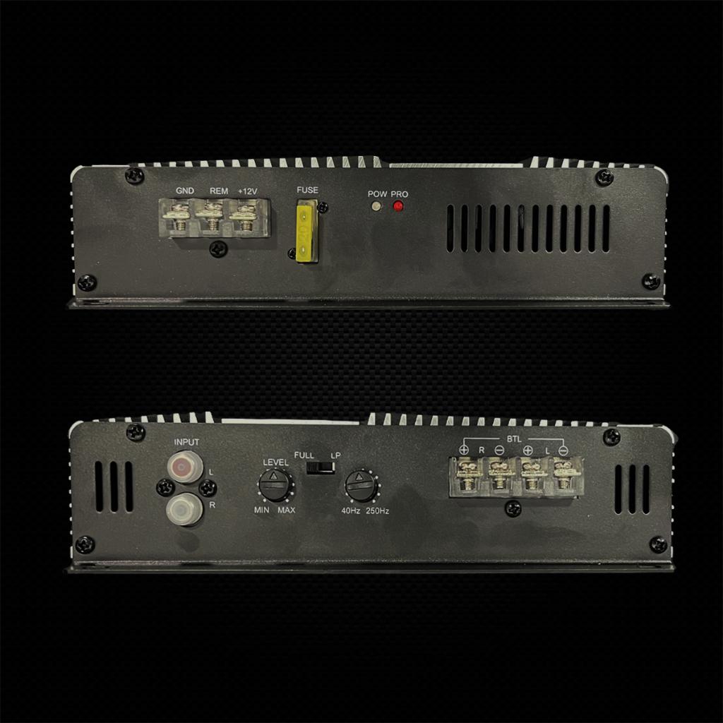 Bộ Khuếch Đại Âm Thanh Ô Tô Kỹ Thuật Số Alchimist AD2C-2200 DSP 2 kênh lắp đặt sub gầm đôi cho ô tô