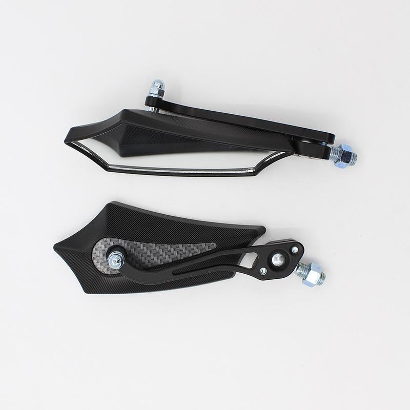 Phong cách mới nhất xe máy mới gương chiếu hậu ô tô điện thanh nhôm sửa đổi gương phản xạ thông minh ma lửa gương chiếu hậu ô tô