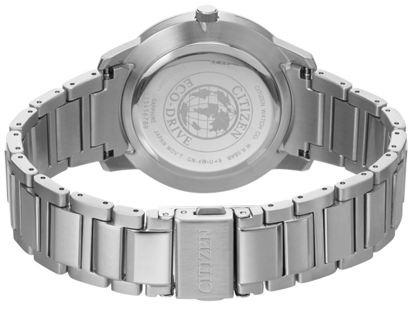 Đồng Hồ Nam Citizen Dây Thép Không Gỉ BM7521-85E - Mặt Đen (Sapphire)