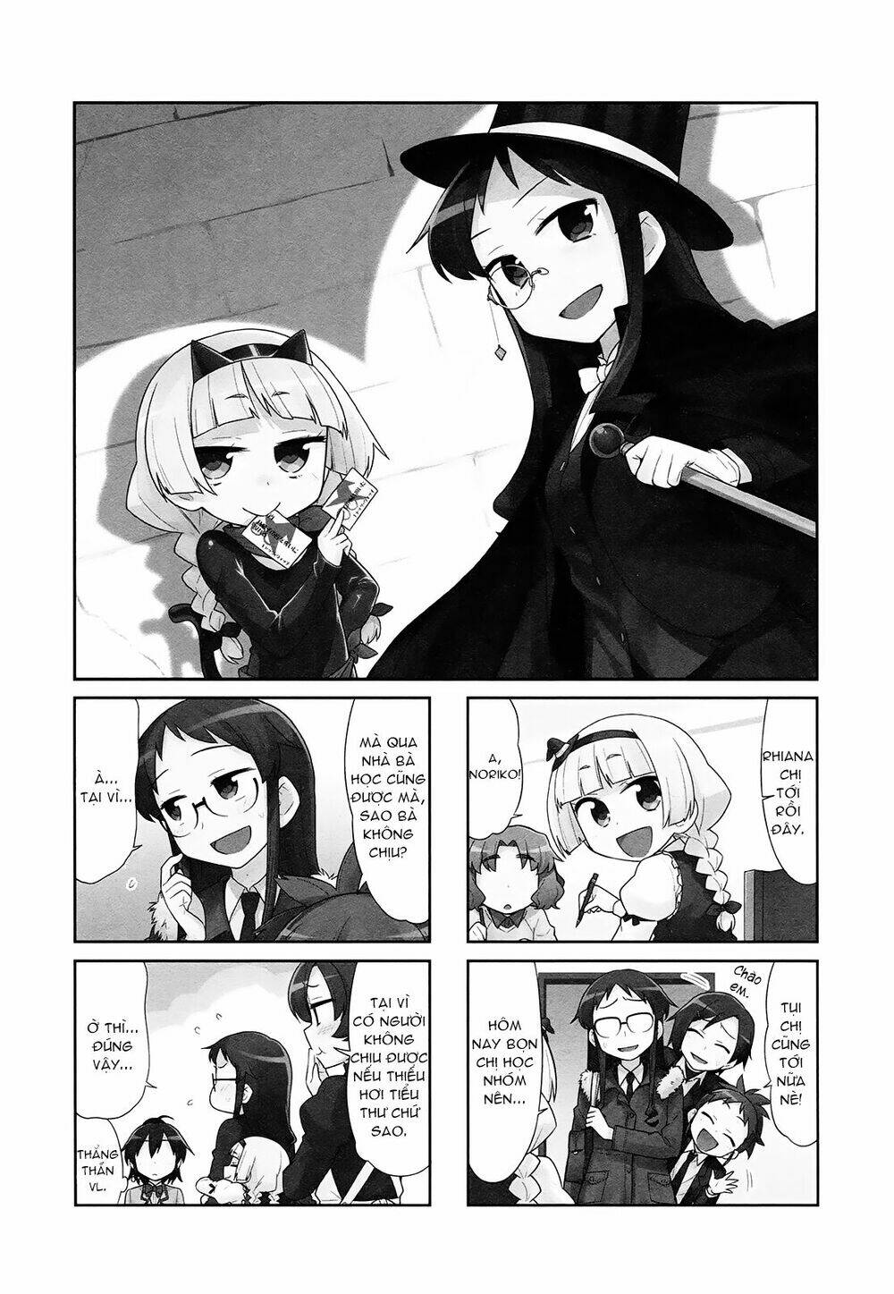 majyo to houki to kurobuchi megane chapter 35 2