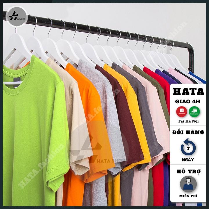 Áo thun unisex tay lỡ, Áo thun unisex nam nữ HATA Fashion in hình cute chất mát mịn mã ZQ52