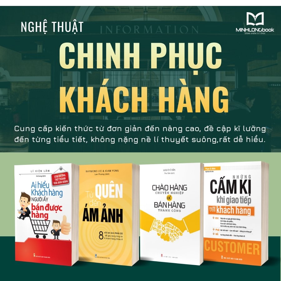 Sách: Combo Nghệ Thuật Chinh Phục Khách Hàng