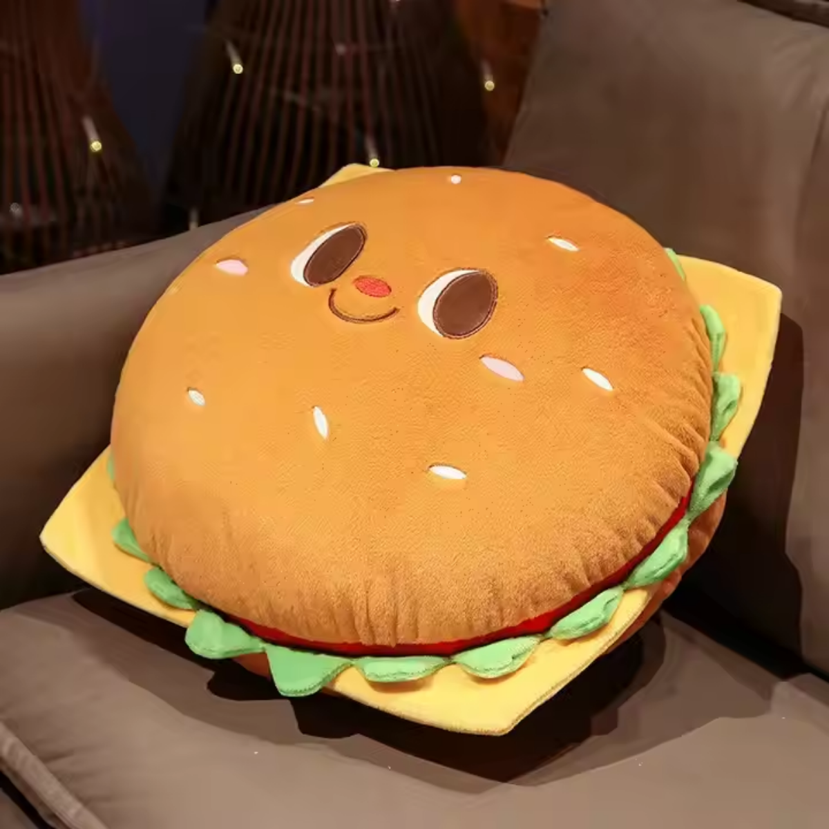 Đồ Chơi Thú Bông Hình Burger 30cm Value Toys M3-10