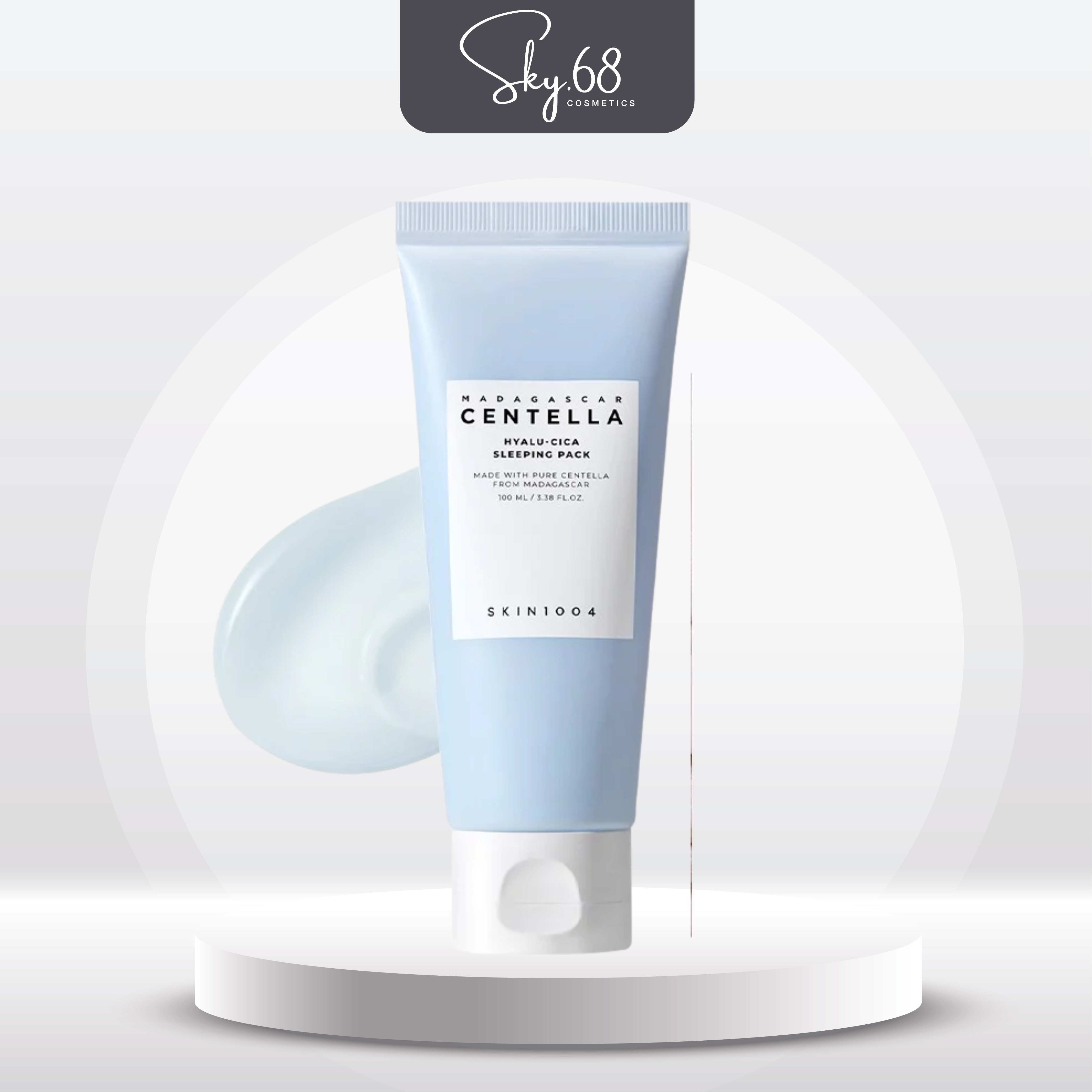 Mặt nạ ngủ giúp cấp ẩm, mờ nếp nhăn Skin1004 Madagascar Centella Hyalu-cica Sleeping Pack 100ml