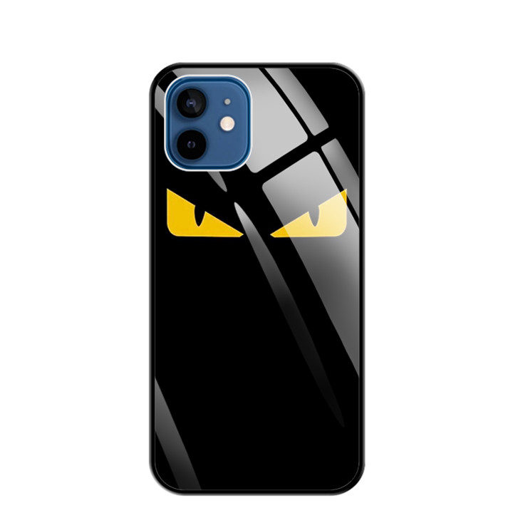 Ốp Lưng Kính Cường Lực Cho Điện Thoại IPHONE 12 PRO MAX - 0160 MONSTER02 - Hàng Chính Hãng