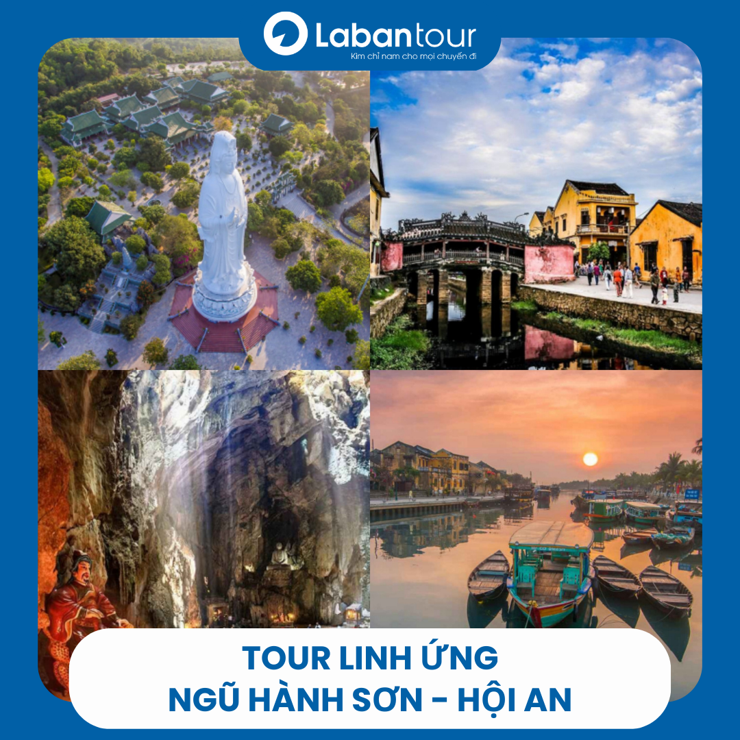 Tour Chùa Linh Ứng - Ngũ Hành Sơn - Hội An 1 Ngày Đón Đà Nẵng