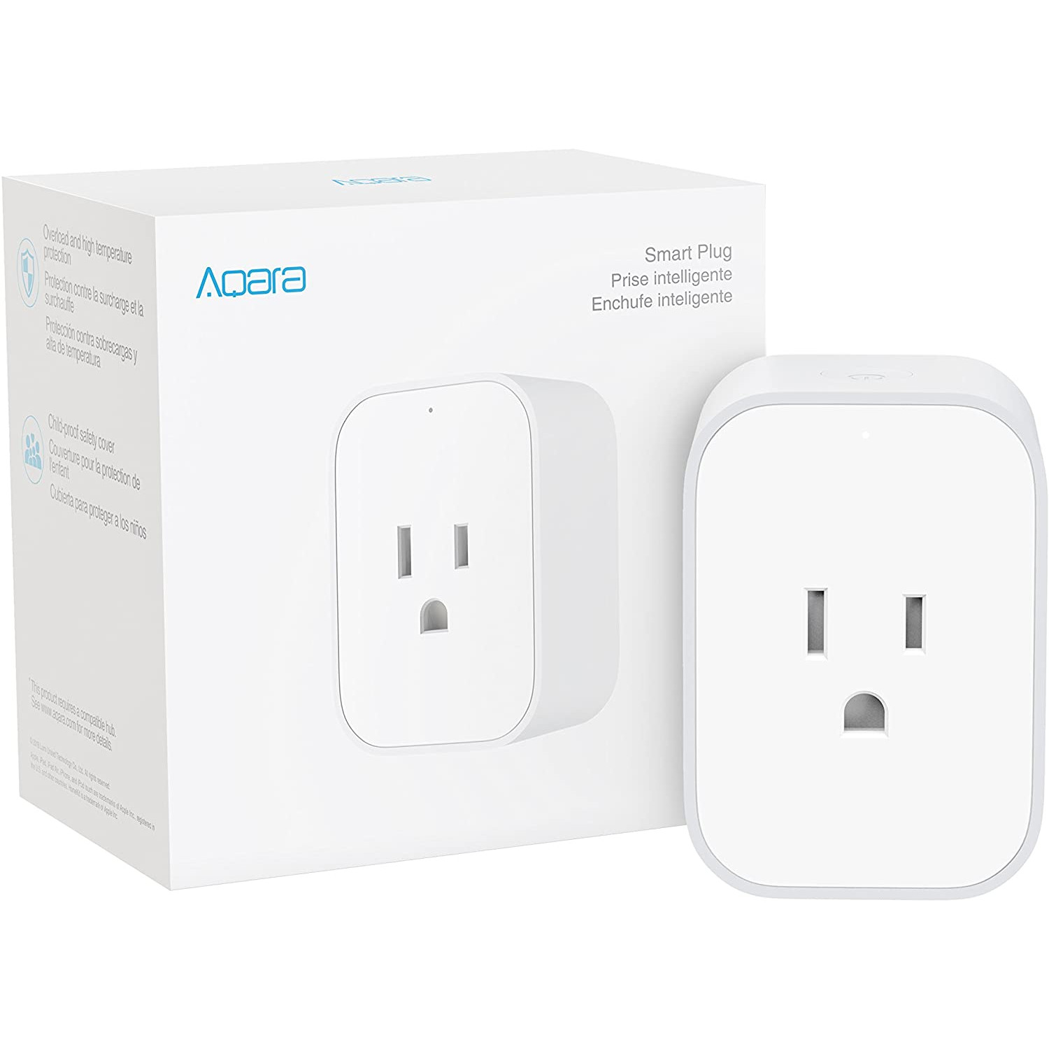 Ổ cắm điện thông minh tiêu chuẩn Mỹ Aqara Smart Plug (US) ZNCZ12LM