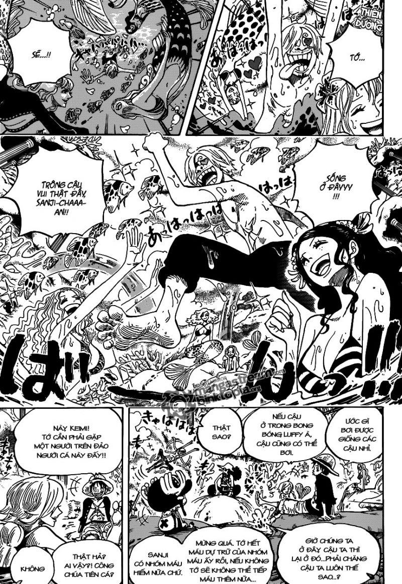 đảo hải tặc - one piece chapter 609 4