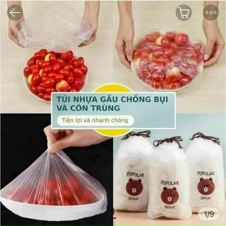 Túi Bọc Thực Phẩm Có Chun Co Giãn Tái Sử Dụng