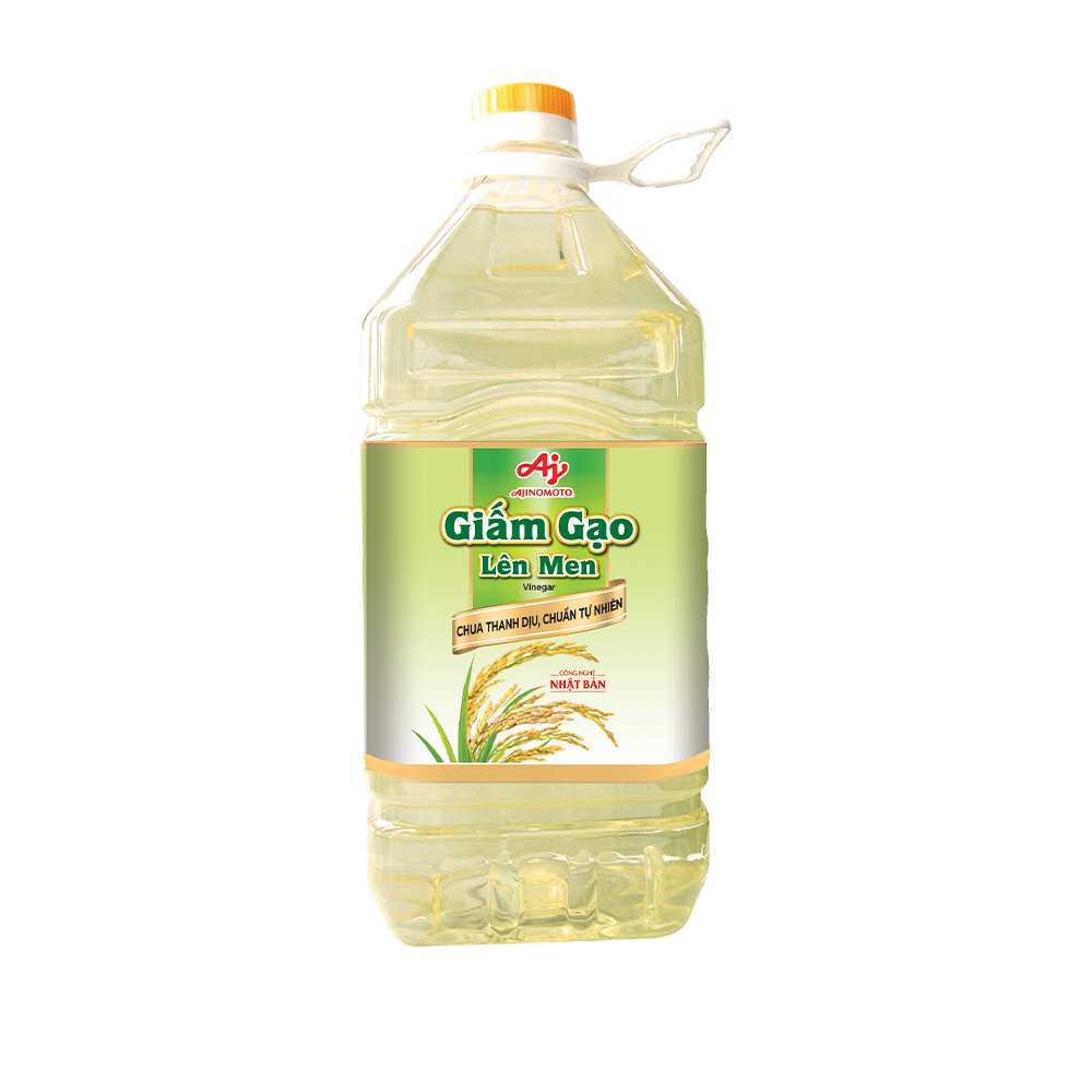 Giấm Gạo Lên Men LISA® Ajinomoto 4.9l/Chai