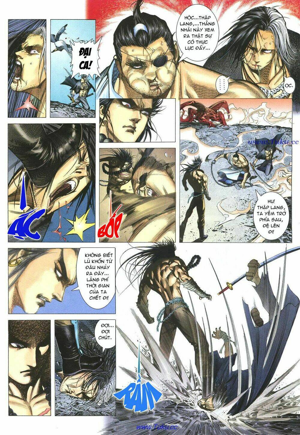 chiến thần ký chapter 16 18