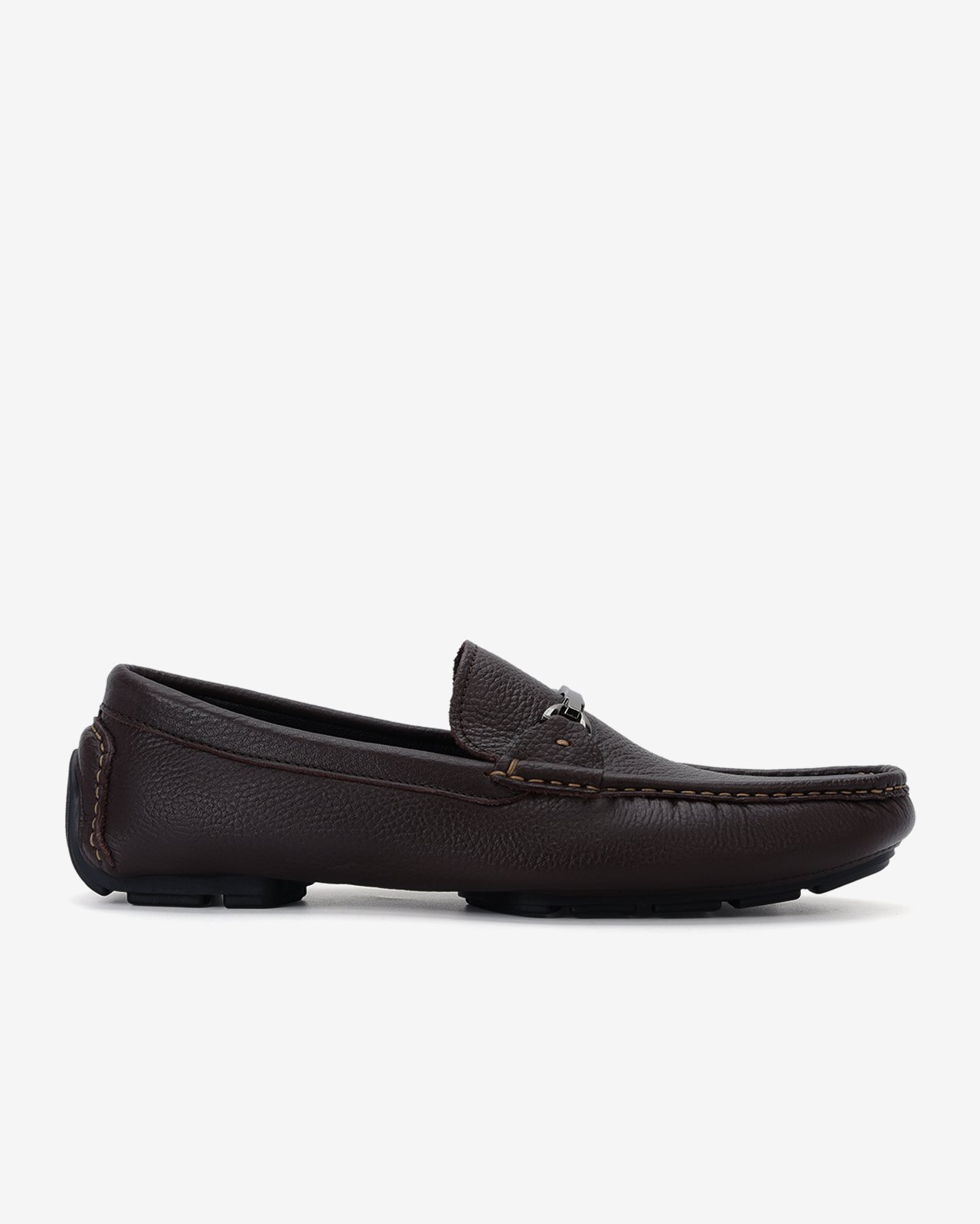 Giày lười nam Đông Hải thiết kế Horsebit Loafer đính kim loại ngang mũi giày tăng  vẻ thanh lịch - G2283
