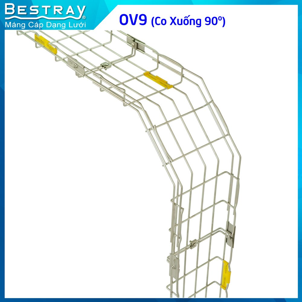 Co Xuống 90 Độ | Máng Lưới Bestray| Mã SP OV9
