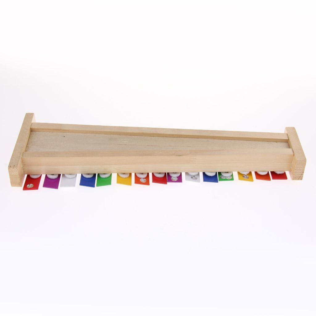 1 Set 15 Notes Xylophone with Mallets Children Music Enlightment Toys Gift