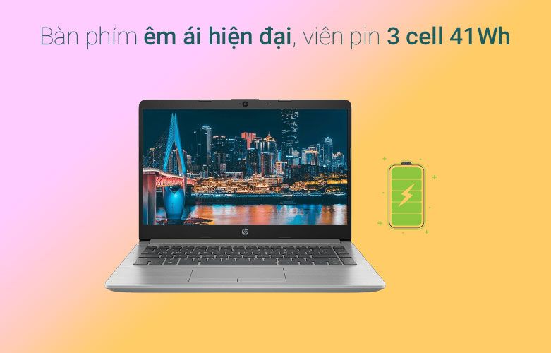 Laptop HP 240 G8 617L3PA (14&quot; Full HD/Intel Core i5-1135G7/4GB/512GB SSD/Windows 11 Home SL/1.4kg) - Hàng Chính Hãng