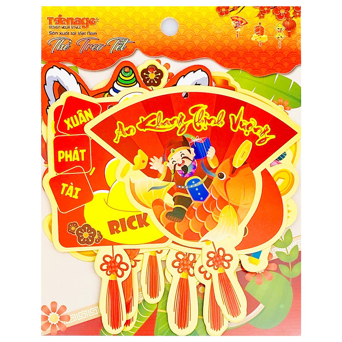 Bộ 10 Thẻ Treo Tết Bính Ngọ 2026 - Teenage 03