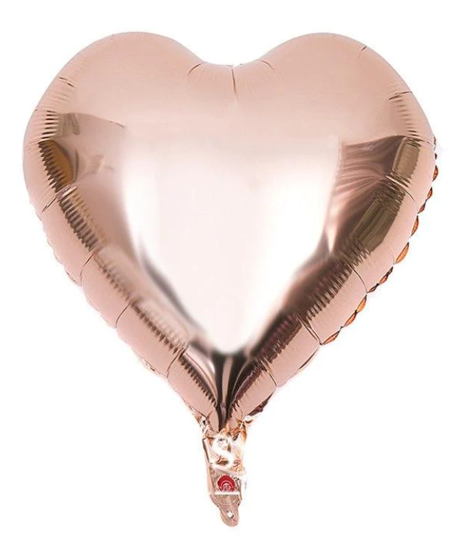 Bóng Hình Trái Tim Trang Trí Tiệc Nhiều Màu - Heart Foil Balloons HPNI55