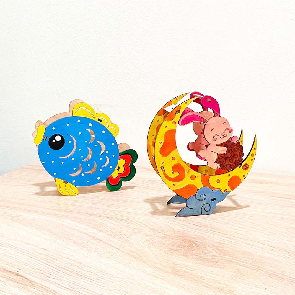Lồng Đèn Sáng Tạo - Cá Bơi Vũ Hội - Giftbrand GB05