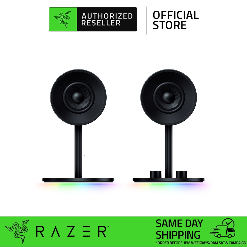 Loa Razer Nommo Chroma 2.0 Gaming Speakers - Hàng nhập khẩu