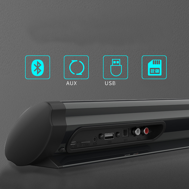 Loa Thanh Siêu Trầm Bluetooth Gaming Soundbar Để Bàn BS-41 Dùng Cho Máy Vi Tính PC, Laptop, Tivi