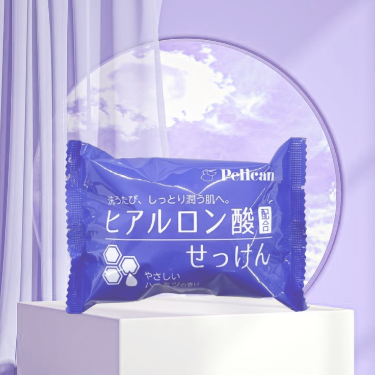 Xà Phòng Tắm Giúp Cấp Ẩm Và Dưỡng Da Mịn Màng Pelican Hyaluronic Acid Soap