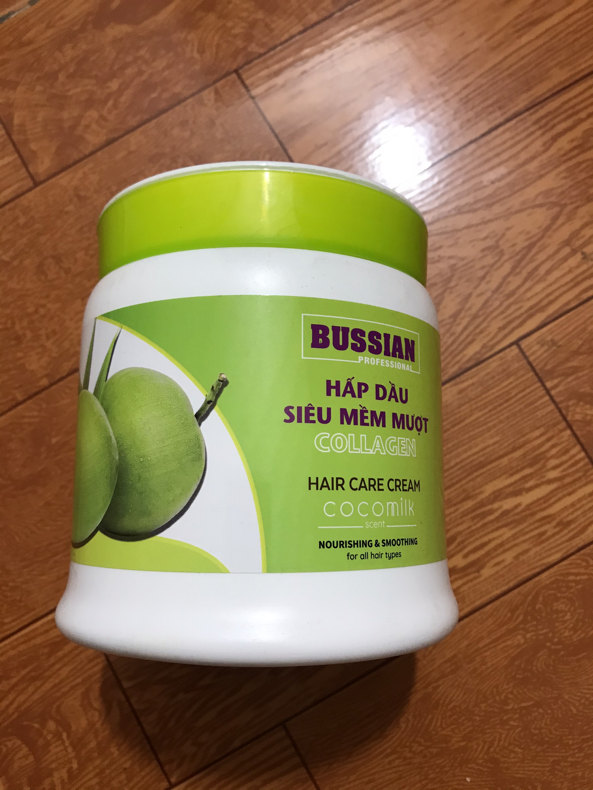 Hấp dầu Dừa Bussian siêu mềm mượt Collagen