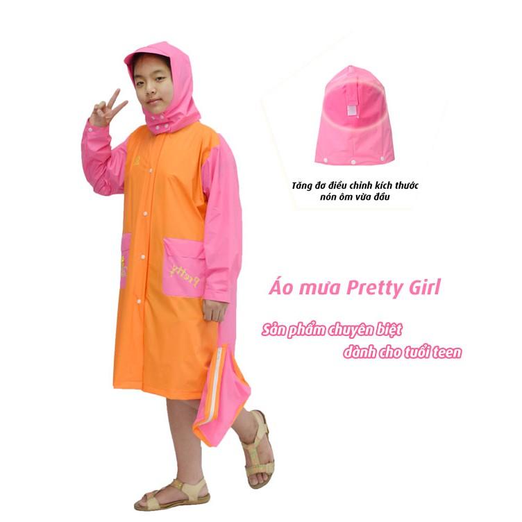 Áo Mưa trẻ em Rando Pretty Girl _ÁO MƯA TRẺ EM RANDO