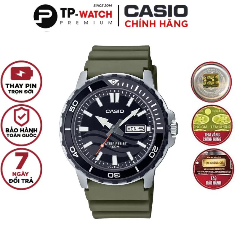 Casio Nam MTD-125-3AVDF Chống nước 100m bơi lội | MTD-125-3A