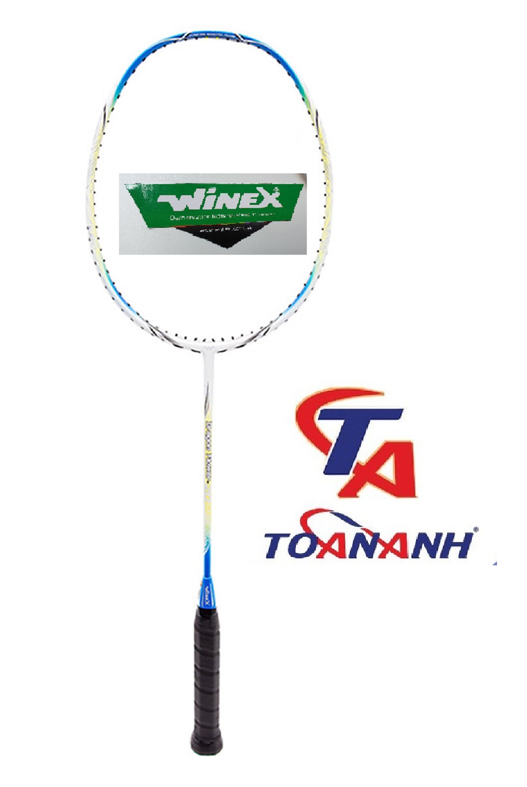 Vợt Cầu Lông Không Dây Winex Dragon Flower DF- 20 – Xanh Vàng