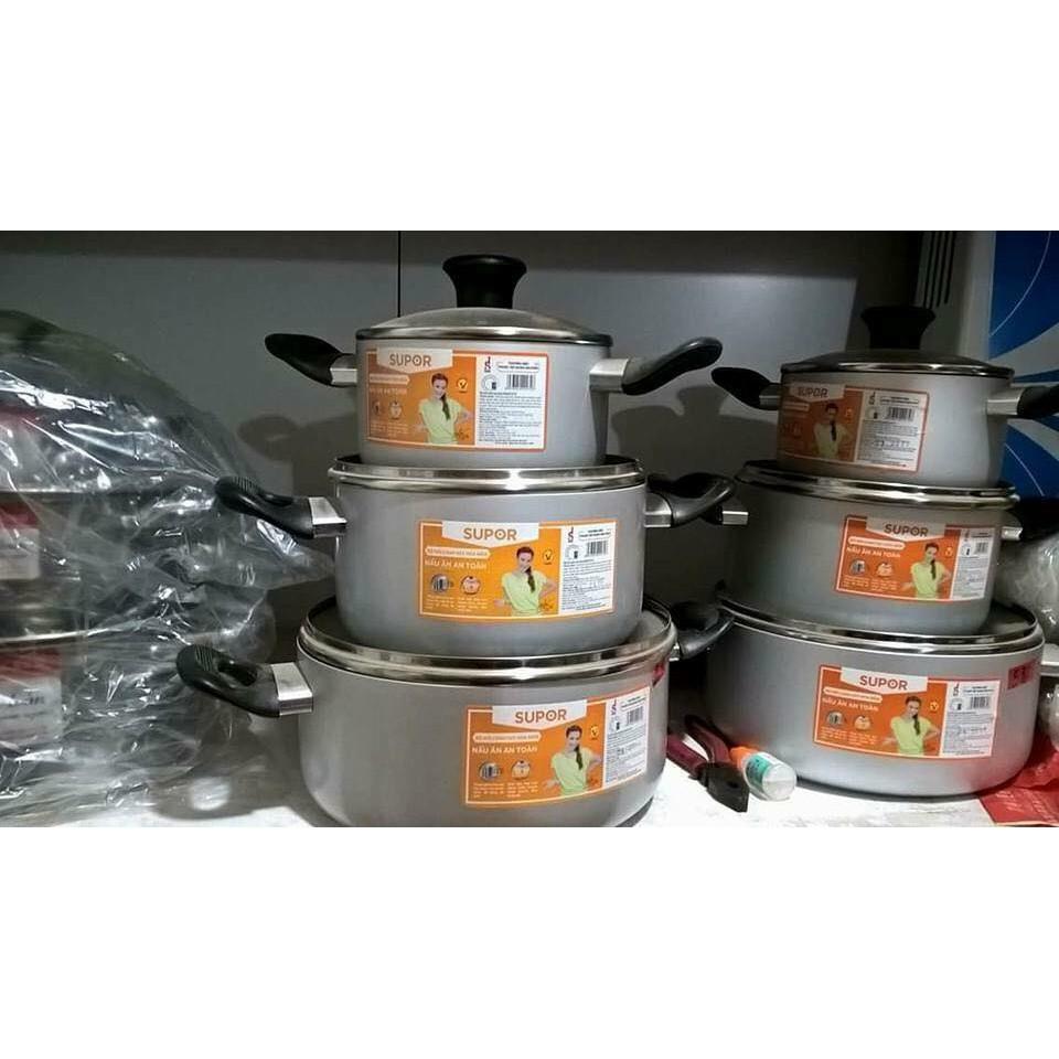 Bộ 3 nồi loại 3 đáy dày đẹp