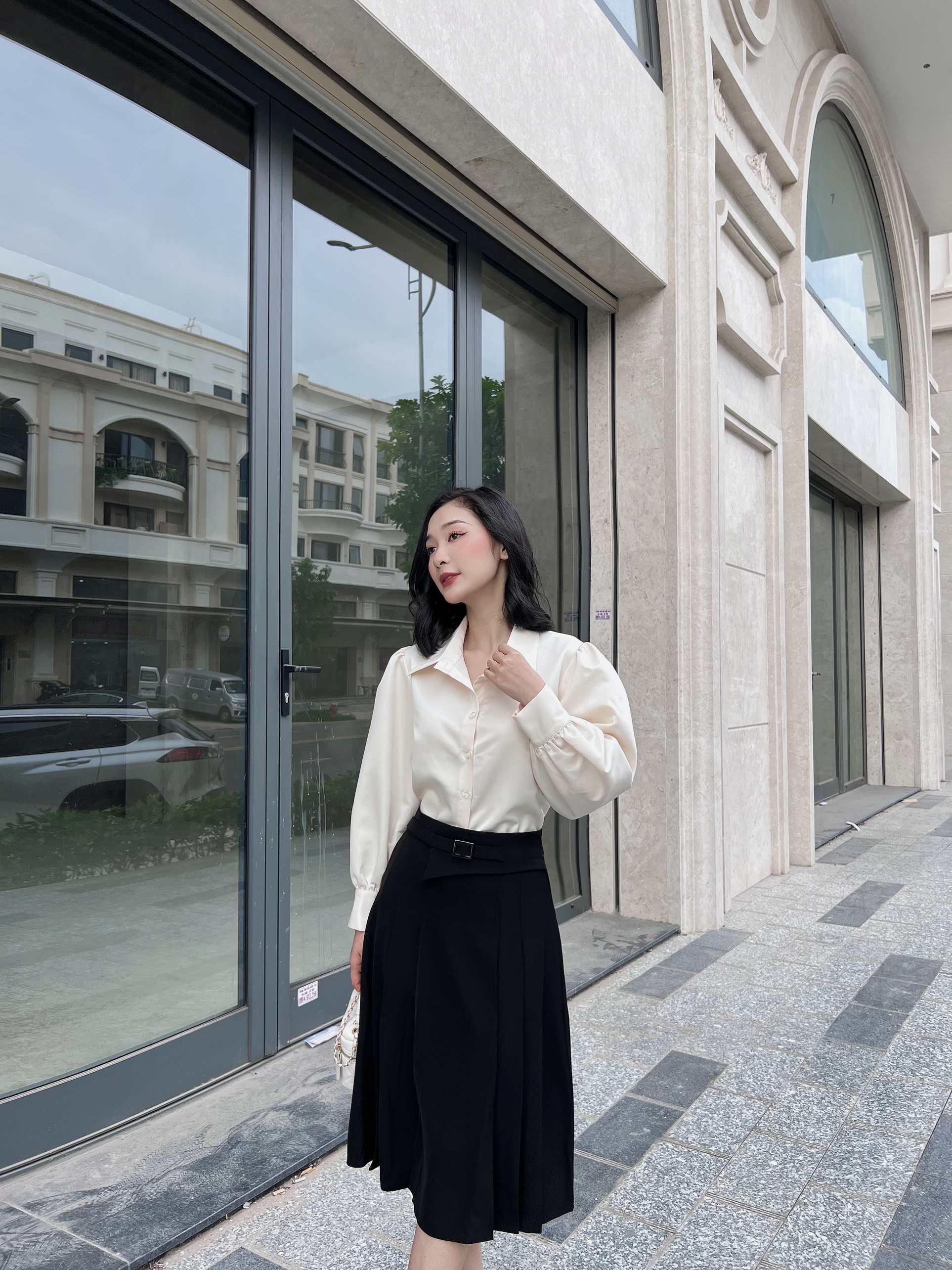 Chân váy công sở thanh lịch