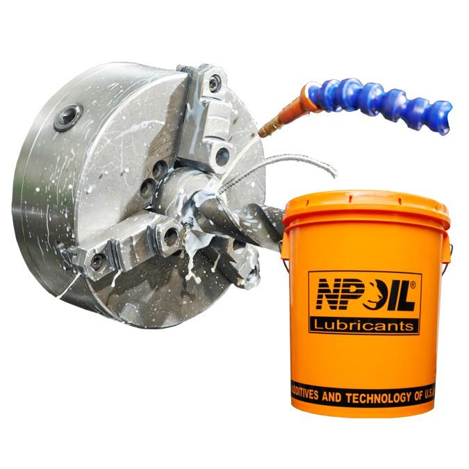 Dầu cắt gọt NP CUTTING OIL 01/02/03 (01 02 Pha nước/ 03 Không pha nước) - Xô 18 Lít - Hàng Chính Hãng