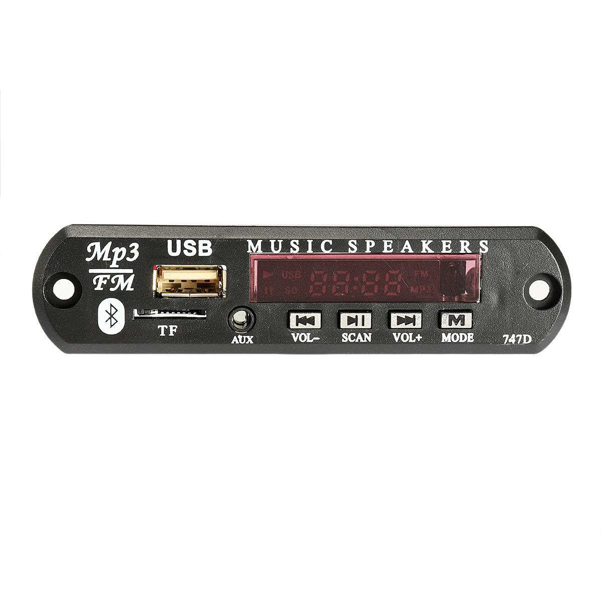 Bảng Mạch Giải Mã Âm Thanh Không Dây Bluetooth 12v Mp3 Wma Cho Xe Hơi